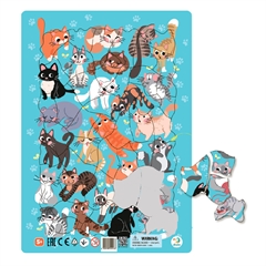 1476 PUZZLE RAMKOWE 53EL KOTY