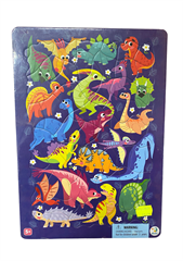 PUZZLE RAMKOWE DINOZAURY