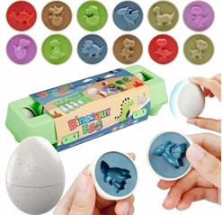 NORIMPEX JAJKA EDUKACYJNE*12 DINOZAURY