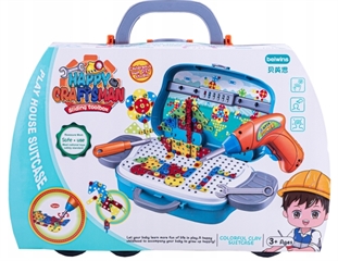 NORIMPEX UKŁADANKA 3D ZESTAW KREAT W WALIZCE