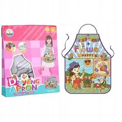 NORIMPEX FARTUSZEK DO KOLOROWANIA OGRÓD