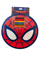 S.CENA Kołonotes Spiderman+ kredki