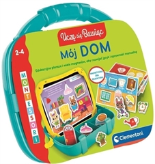 -CLE Uczę się bawiąćEdukacyjna waliz.Mój dom 50418