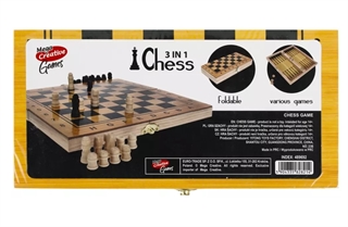 PROM MC GRA SZACHY DREWNIANE