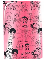 PASO Notes A5 Barbie różowo-szary