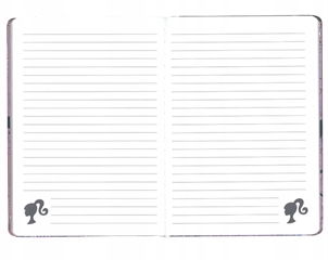 PASO Notes A5 Barbie różowo-szary