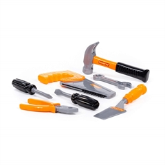 Zestaw narzędzi Nr7 (7 elem.) (pomarańczowy) (w woreczku)