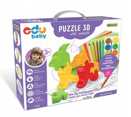 42170 PUZZLE 3D WILD ANIMALS