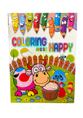 Kolorowanka 8 obrazków 28,5x20,5 cm MIX WZORÓW SHG-2403