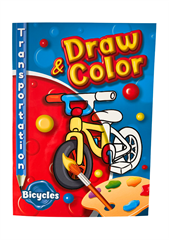 Kolorowanka 8 obrazków 28,5x20,5 cm MIX WZORÓW SHG-2406