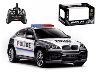 AUTO ZDALNIE STEROWANE BMW X6 POLICJA 18 SZT/K (aw25)