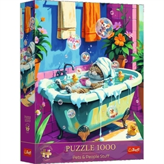 S.CENA 12141 _1000 - Trefl Premium Plus -Pets amp; People Stuff: Miau, Relaks, Powtrz_ / Trefl_AI FSC Mix 70 #37;