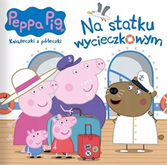 -Świnka Peppa- mała- Na statku