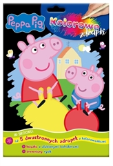 -Świnka Peppa- Kolorowe zdrapki