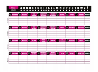 S.CENA Pastwa-miasta. Gra towarzyska. Babskiwieczr FSC Mix 70 #37;
