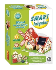 SMART inżynier - wiatrak zasilany baterią słoneczną
