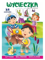 -Wycieczka czytanie malowanie naklejanie