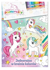 -Moje jednorożce-dodaj kolorów