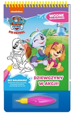 -Psi Patrol- Wodne kolorowanie- Dziewczyny