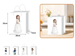 Torba prezentowa komunia 32x26x12cm 64605