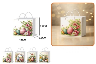Torba prezentowa wielkanocna 14x11x6,5cm 65366