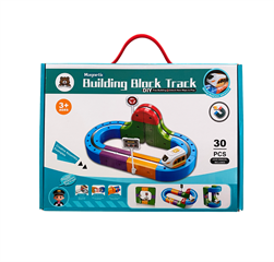 PROM Elekrtyczna kolejka antygrawitacyjna,klocki, magnetyczne tory 30el TCL-DD1001A