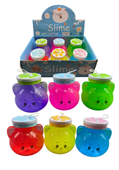 S.CENA Slime kotek 9x9cm z brokatem (6sztwdisplayu) 32098