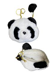 Pluszowy BRELOK DO KLUCZY Panda Portfelik 784603