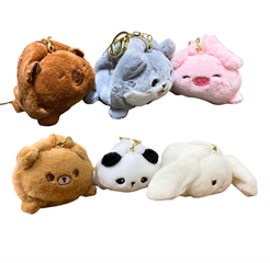 Pluszowy BRELOK DO KLUCZY Zwierzątko Portfelik 785368