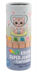 -KREDKI SUPER JUMBO 8 KOLORÓW TEMP