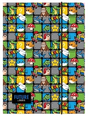 -TECZKA Z GUMKĄ A4 DF 42