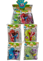 Gadżet proca strzelająca miękkim gniotkiem+łapka (16szt w displayu) 32379