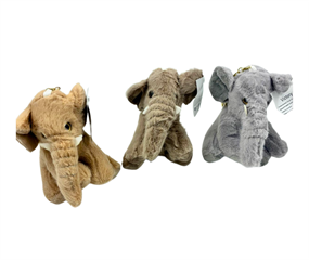 Brelok pluszowy słonik (12szt we folii) HY-9060