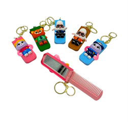 S.CENA Grzebień zamykany breloczek zoo (12sztwe folii) QQ0075