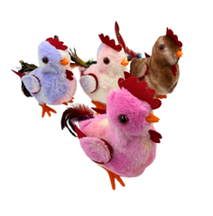 S.CENA Kura chodząca, grająca mix kolor nabaterie