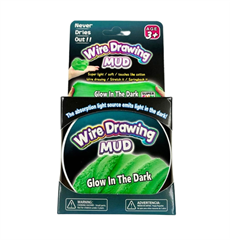 S.CENA Slime masa plastyczna do rozciągania świecąca w ciemności w metalowym pudełku 12szt w displayu