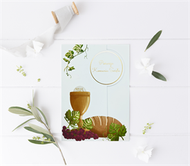 KARNET B6 KOMUNIA KÓŁKO CHLEB