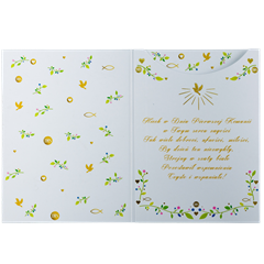 KARNET B6 KOMUNIA ZK KOŚCIÓŁ