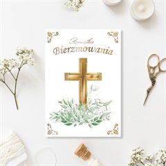 Karnet A5 BIERZMOWANIE KRZYŻ
