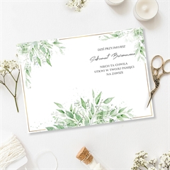 Karnet A5 BIERZMOWANIE LISTKI