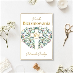 Karnet A5 BIERZMOWANIE KRZYŻ PATTERN