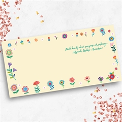 Karnet KW KOTKI W KWIATACH