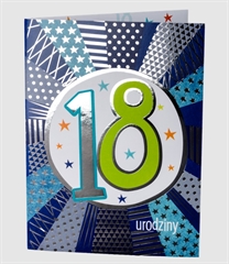 Karnet B6 18-NASTKA NIEBIESKI