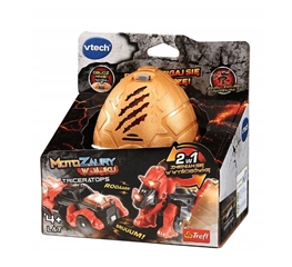 S.CENA 62058 _TOWAR_ - VTECH - Motozaury-Triceratops - w jajku