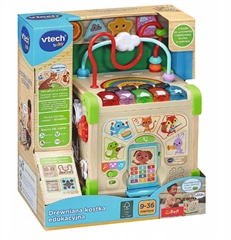 S.CENA 62551 _TOWAR_ - VTECH - DrewnianaKostka Edukacyjna