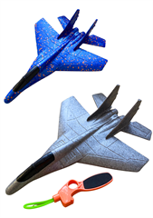 SAMOLOT STYROPIANOWY Z WYRZUTNIA