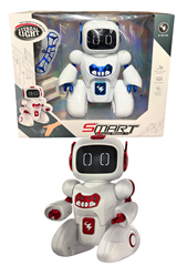 Robot sterowany na podczerwień IR, jazda przód-tył, prawo-lewo, demo,