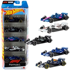 PROM HW SAMOCHODZIK 5-PAK F1 BOLIDY AST JLN11 WB12