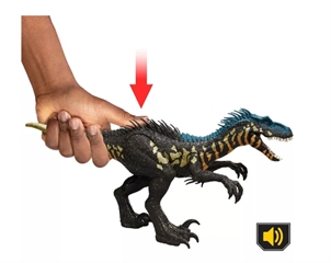 PROM JURASSIC DINOZAUR INDORAPTOR JLD32 WB2