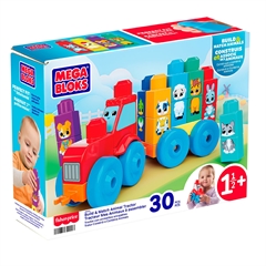 PROM MBL TRAKTOR ZE ZWIERATKAMI POJAZD+KLOCKI JKG33 3